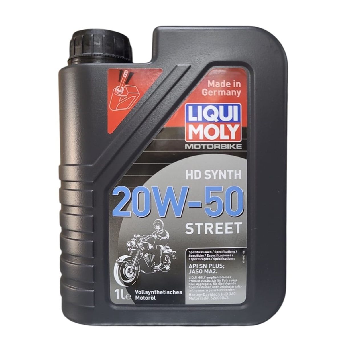 LIQUI MOLY - Aceite Moto Liqui moly 20w50 Full Sintético 4t 1L