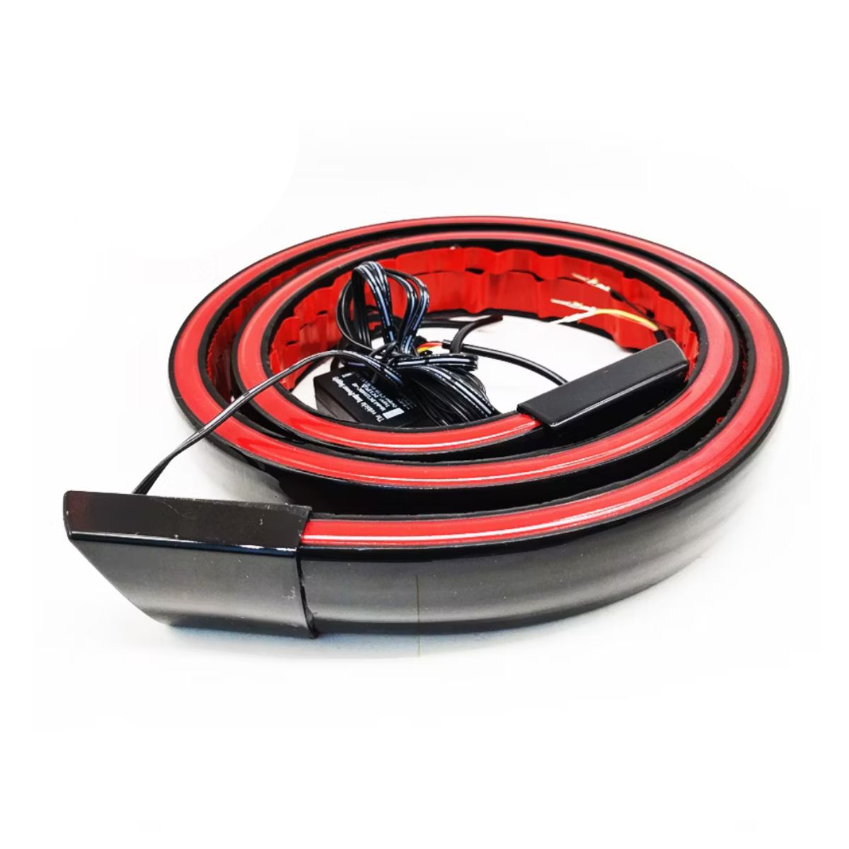 GENERICO - Aleron Lip De Maleta Negro De 4 X 120 Cm Con Luz Led