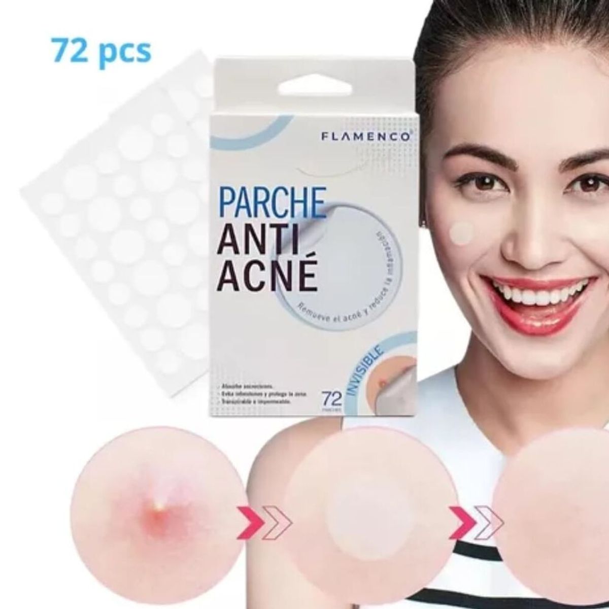 FLAMENCO - Parches Anti - Acné Invisibles