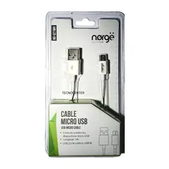 NORGE - Cable Carga Micro USB 1 metro