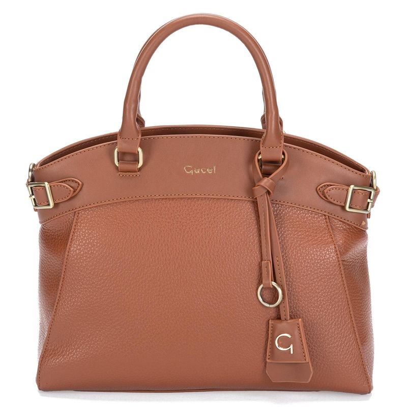 GACEL - Cartera - Dos Asas Grande - Gacel - Tostado