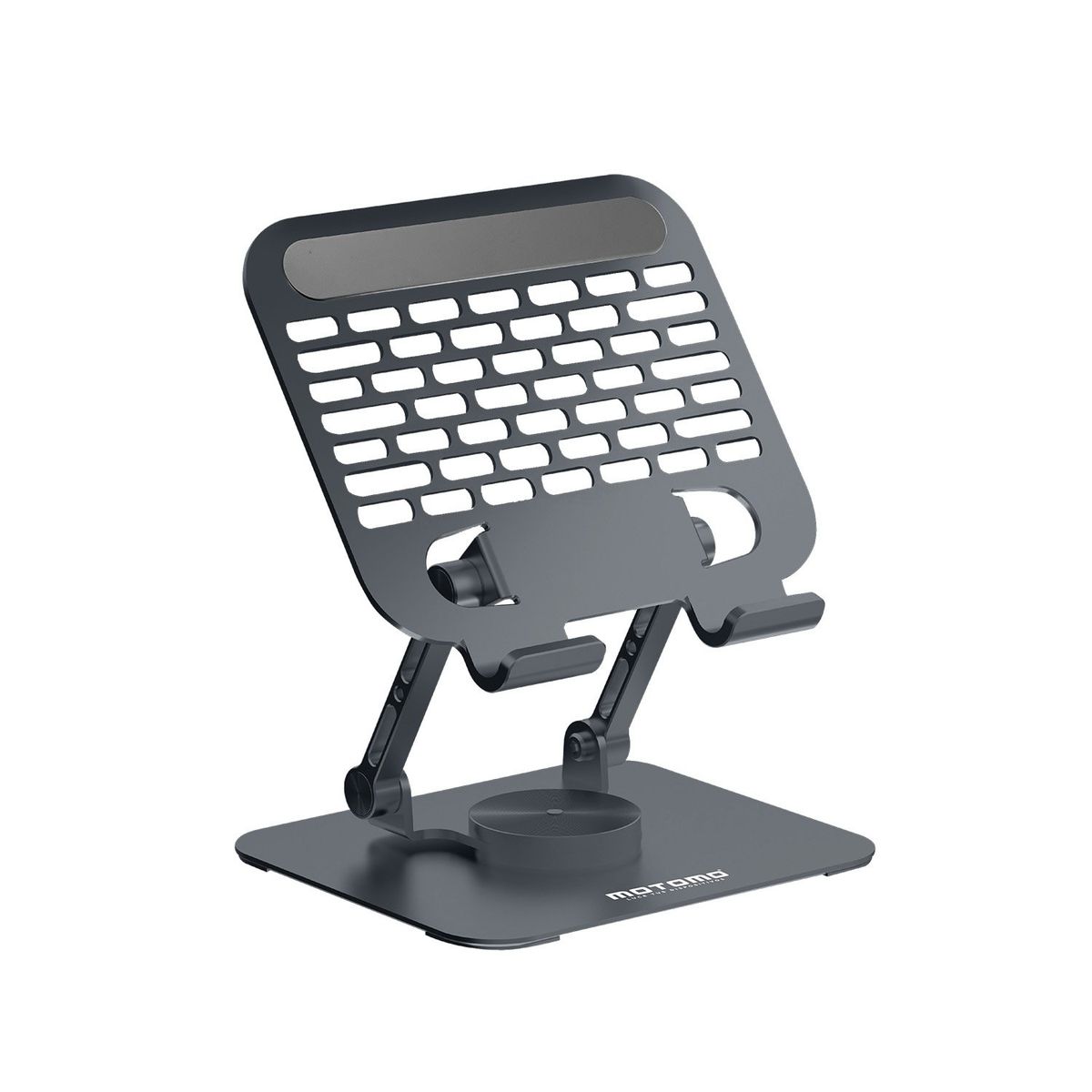 MOTOMO - Soporte para Tablet Motomo SO-02 Color Grafito 129 con Giro 360°