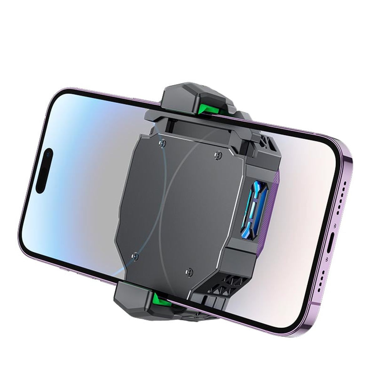MOTOMO - Cooler para celular Motomo LS-F18 USB-C Color Morado