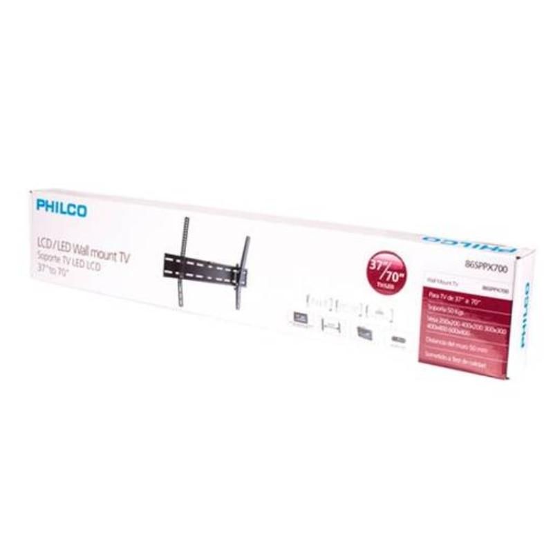 PHILCO - Soporte para TV Philco 86SPP0X700 37 a 70 Pulg Fijo al muro