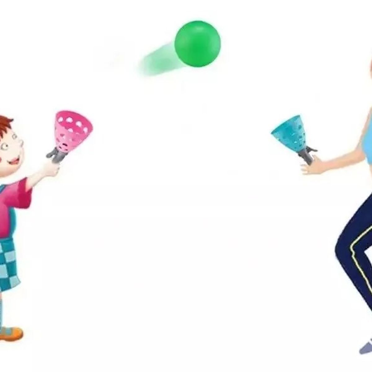 GENERICO - Juego Pelotas Lanza Tira Y Atrapa Divertido Niños Adultos