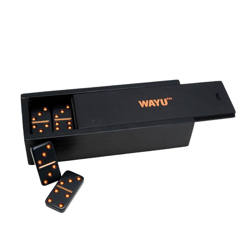 WAYU - Juego De Dominó Caja Madera Wayu