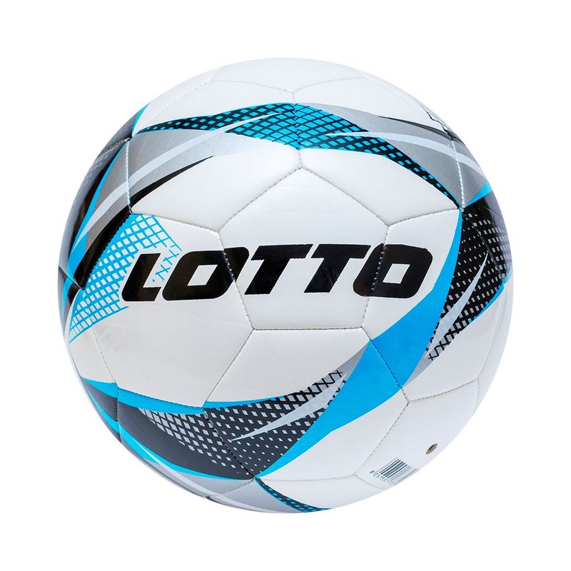LOTTO - Balón de Fútbol  900 Nro 5 Blanco - Celeste - Negro-  Unisex