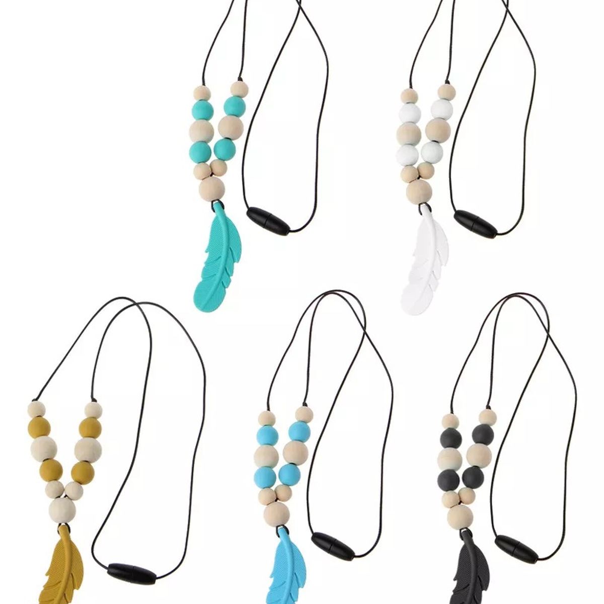 GENERICO - Collar De Lactancia Bebe Dentición Estimulación