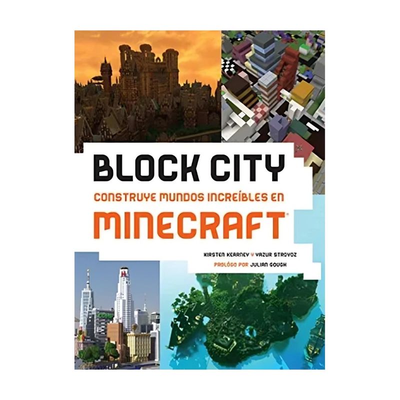 TOP10BOOKS - BLOCK CITY CONSTRUYE MUNDOS INCREIBLES E MINECRAF