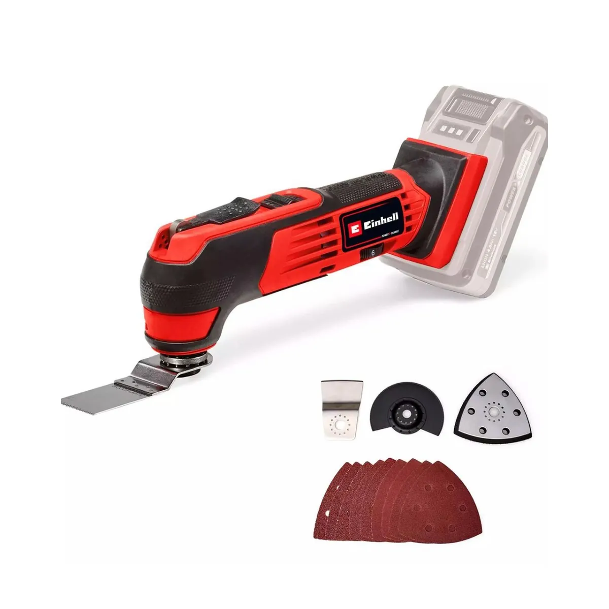 EINHELL - Multiherramienta Oscilante Inal. Einhell TE-MG 181 - Sin Bat.