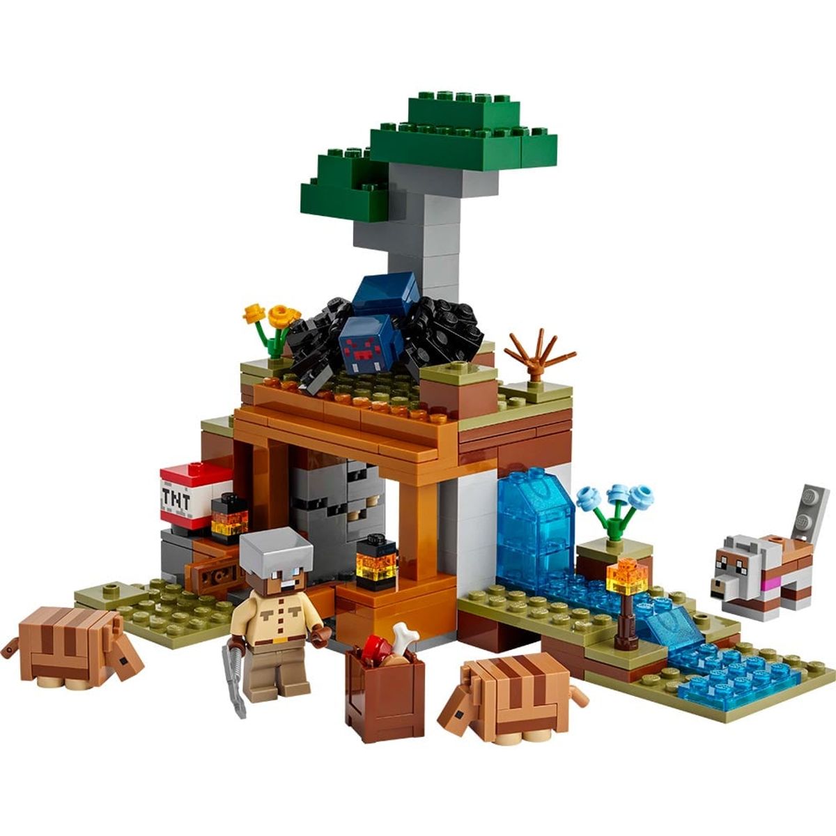 LEGO - LEGO Minecraft La Expedición a la Mina del Armadillo (21269)
