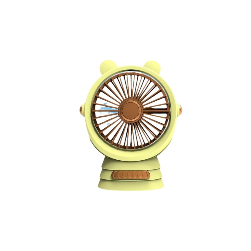 GENERICO - Ventilador Portátil Mini Con Orejitas Usb Sobremesa SK