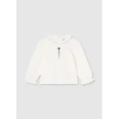 MAYORAL - Blusa flores bordadas bebé