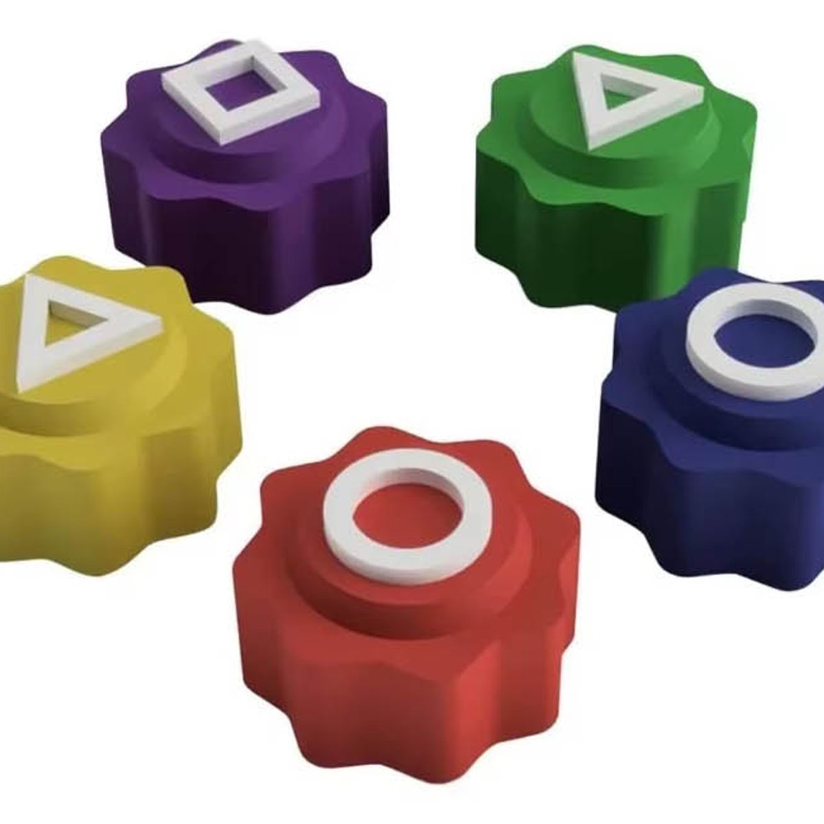 GENERICO - Set Dados Gonggi El Juego Del Calamar