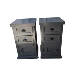 CASAHOGGAR - Velador Rustico Pack Grafito Terracina