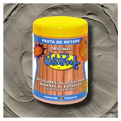 WETPROOF - PASTA DE RETAPE WET PROOF® GRIS TAUPÉ PARA MADERA EXTERIOR 1-2 KG