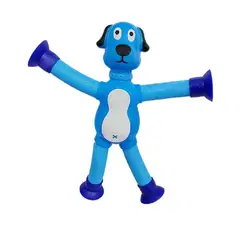 GENERICO - Juguete De Perrito Con Luz, De Ventosa Telescópica 1 Pieza