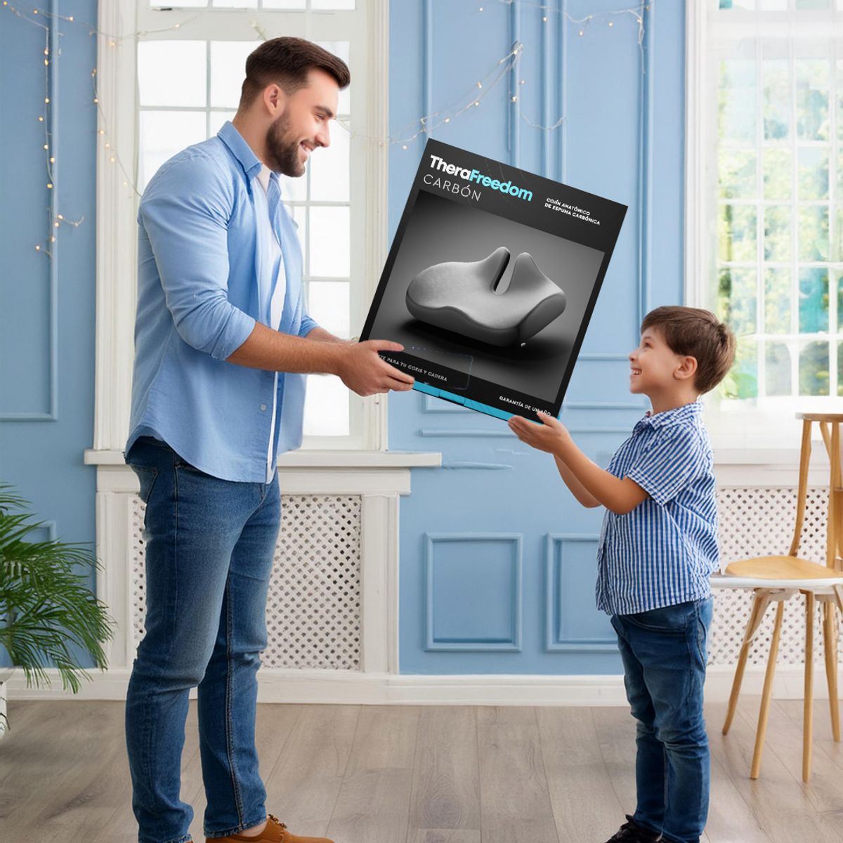 THERAMART - Cojín anatómico de espuma carbónica