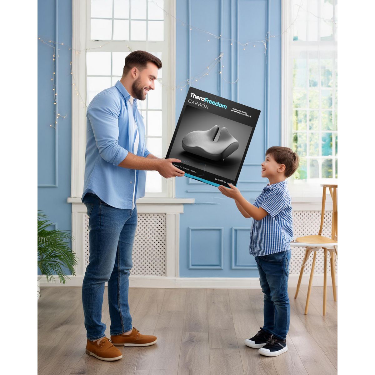 THERAMART - Cojín anatómico de espuma carbónica