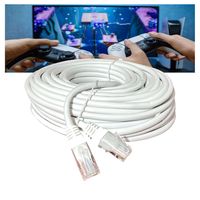 Cable De Red Internet Alta Velocidad Para Videjouegos Cat6 10 Metros