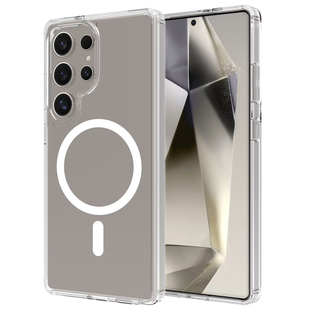 GENERICO - Carcasa Transparente Con Magsafe Para Samsung S25 Ultra