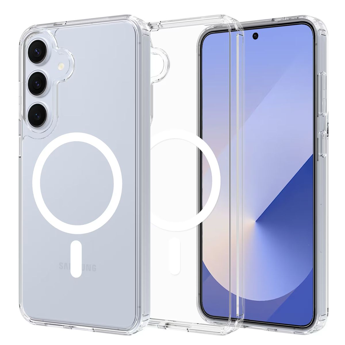 GENERICO - Carcasa Transparente Con Magsafe Para Samsung S25 Plus