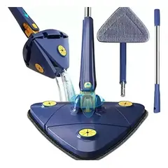 GENERICO - Mopa Trapeador Gira 360° Triangular Escurridor Automatico