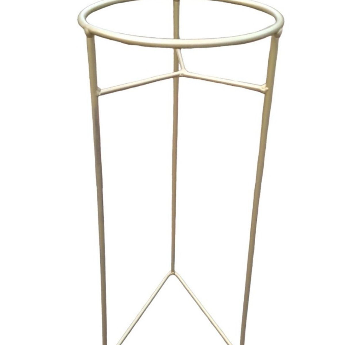 GENERICO - SOPORTE PARA MACETAS 60 CM COLOR DORADO MATE