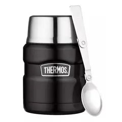 THERMOS - Termo Comida King Acero Inox 470 Ml Negro -