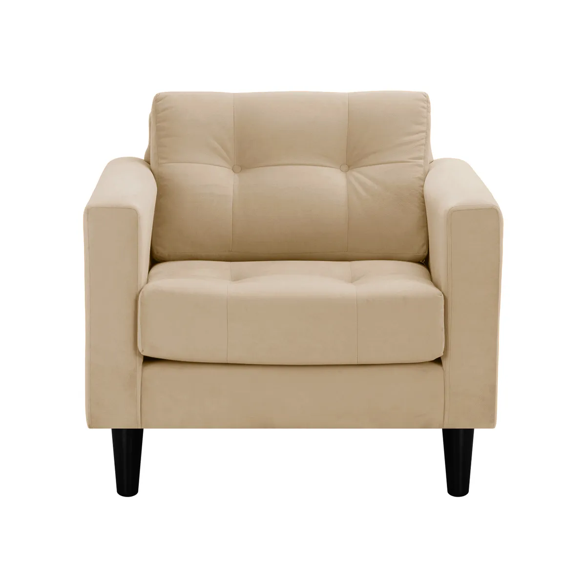 BODEVIR - Sofa Retro 1C Felpa 00 Beige