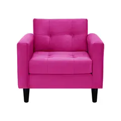 BODEVIR - Sofa Retro 1C Felpa 00 Fucsia