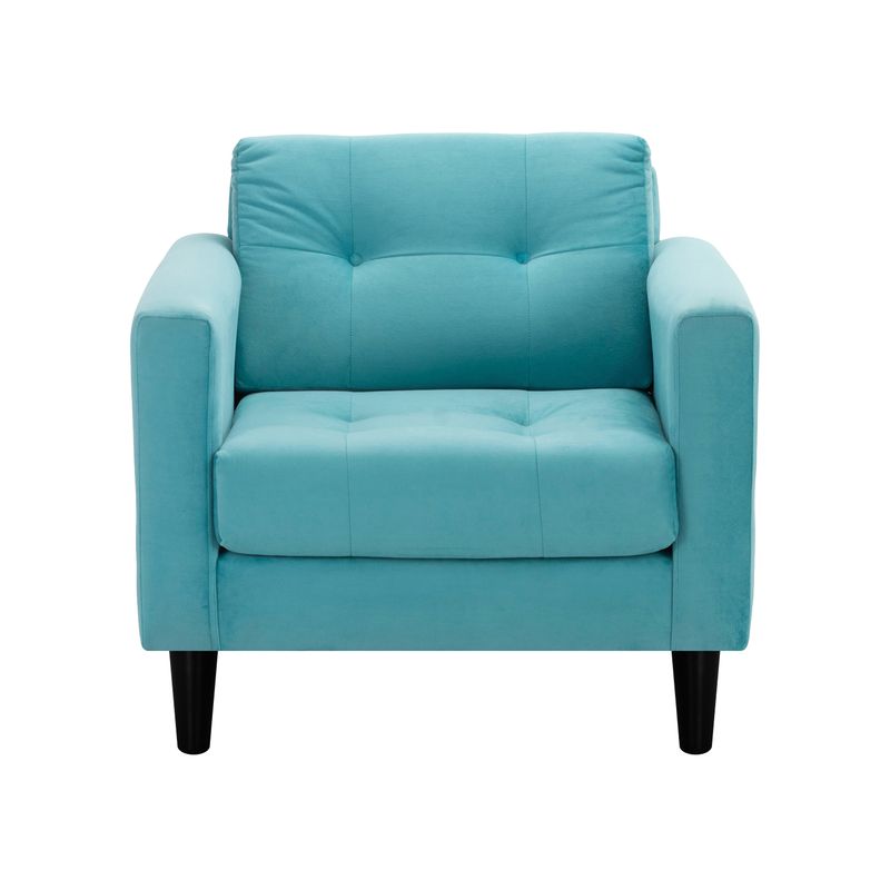 BODEVIR - Sofa Retro 1C Felpa 00 Turquesa