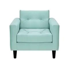 BODEVIR - Sofa Retro 1C Felpa 00 Verde Agua