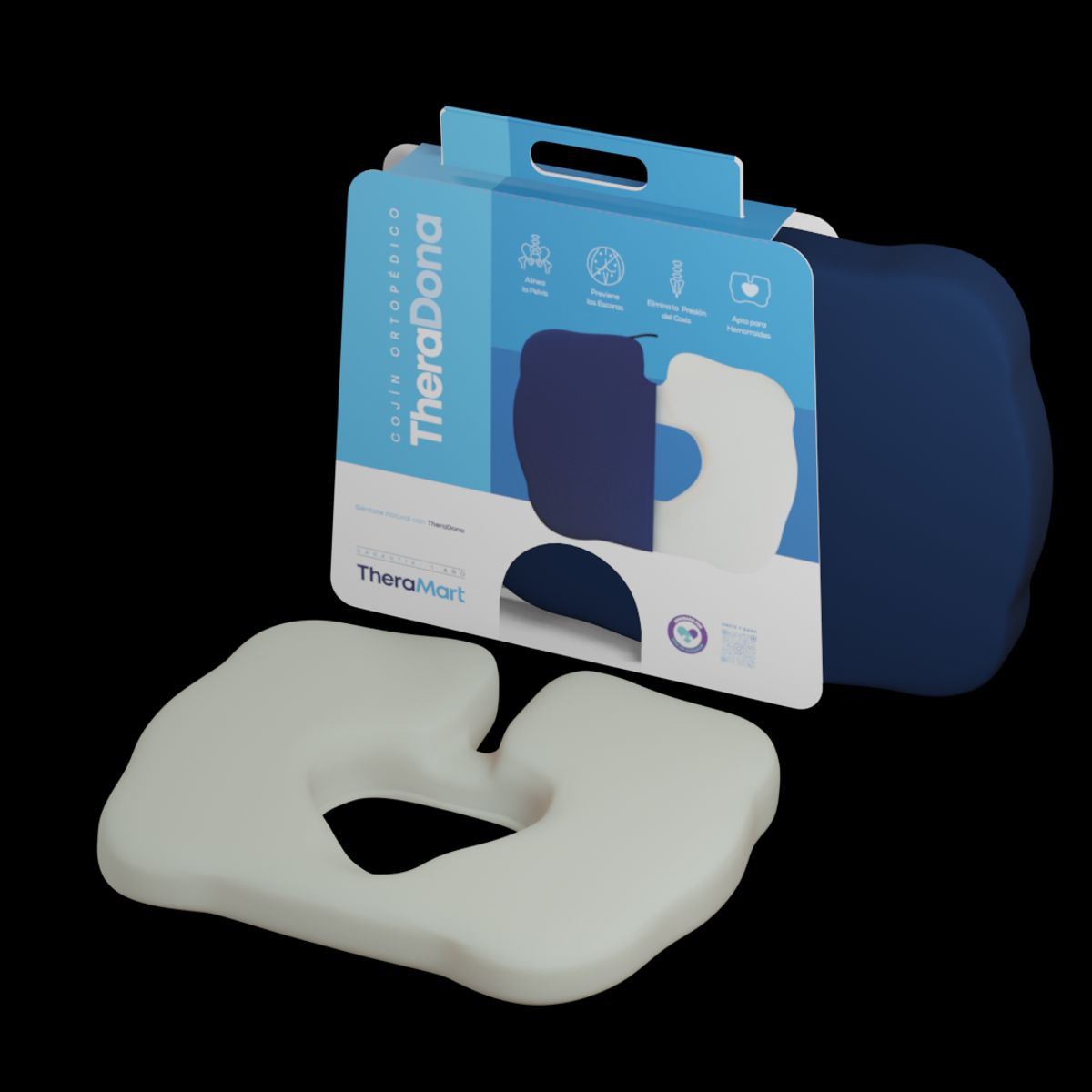 THERAMART - Cojín ortopédico TheraDona