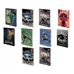 GENERICO - Pack 10 Cuadernos Scribe Universitario 7 mm X 100 h Hombre