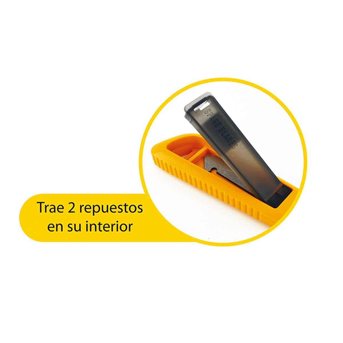 OLFA - Cuchillo Corta Acrílico Pequeño Seguro Manual PC-S - OLFA