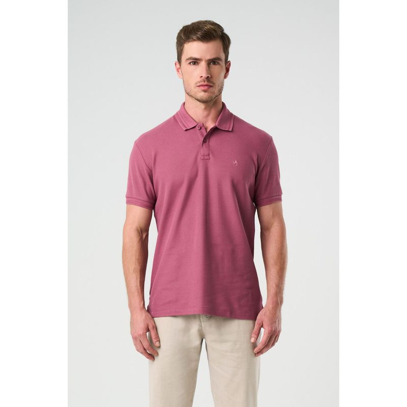 VELEZ - Vélez Polo Summer Para Hombre Semi Ajustada Mora