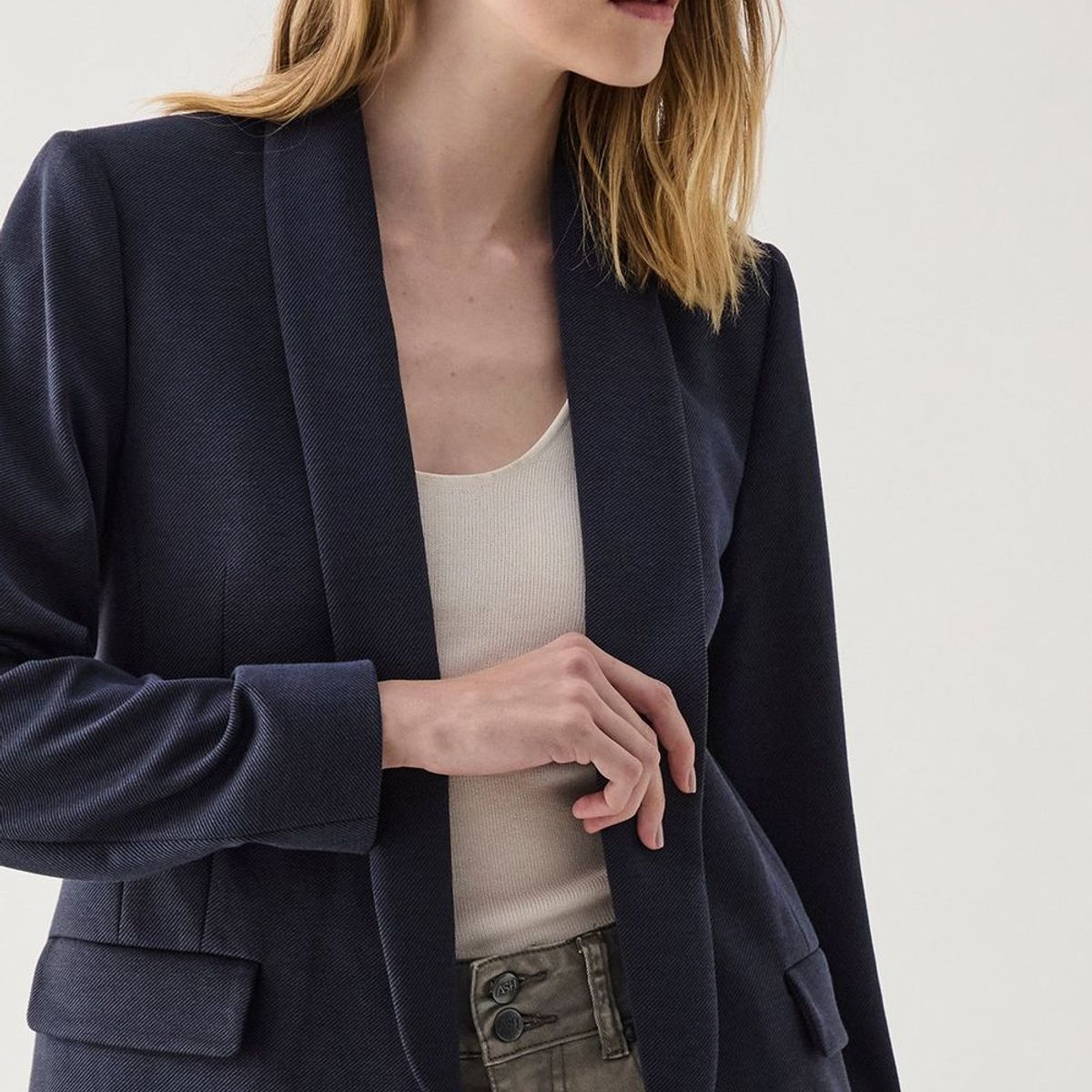 ASH - Blazer Azul Marino Mujer Ash