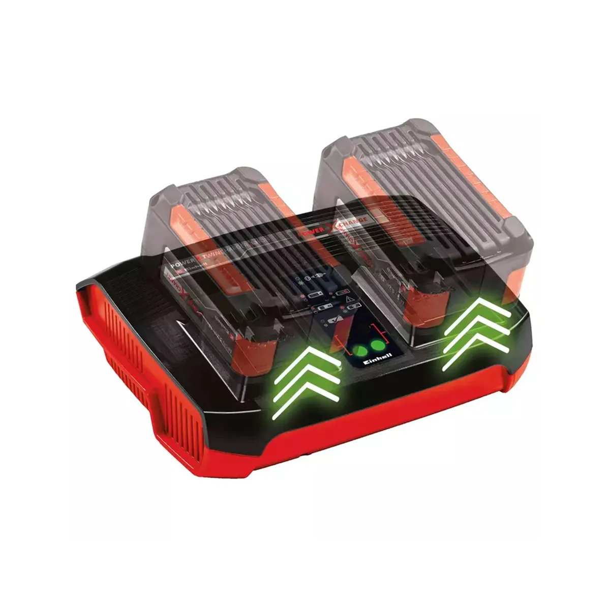 EINHELL - Cargador Doble mas 2 Baterías 4 AH