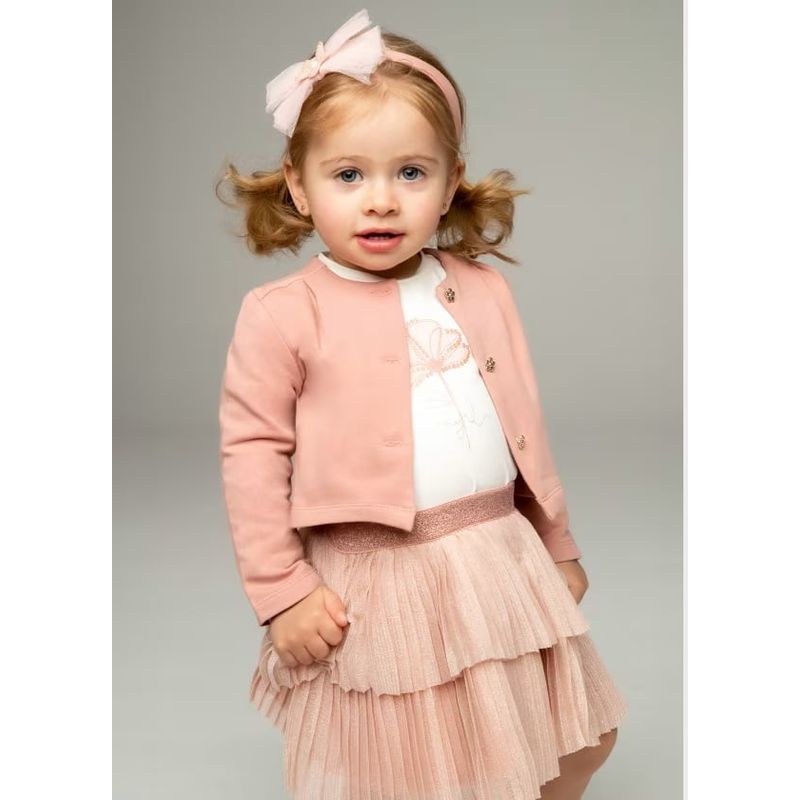 MAYORAL - Elegante Conjunto falda 3 piezas bebé