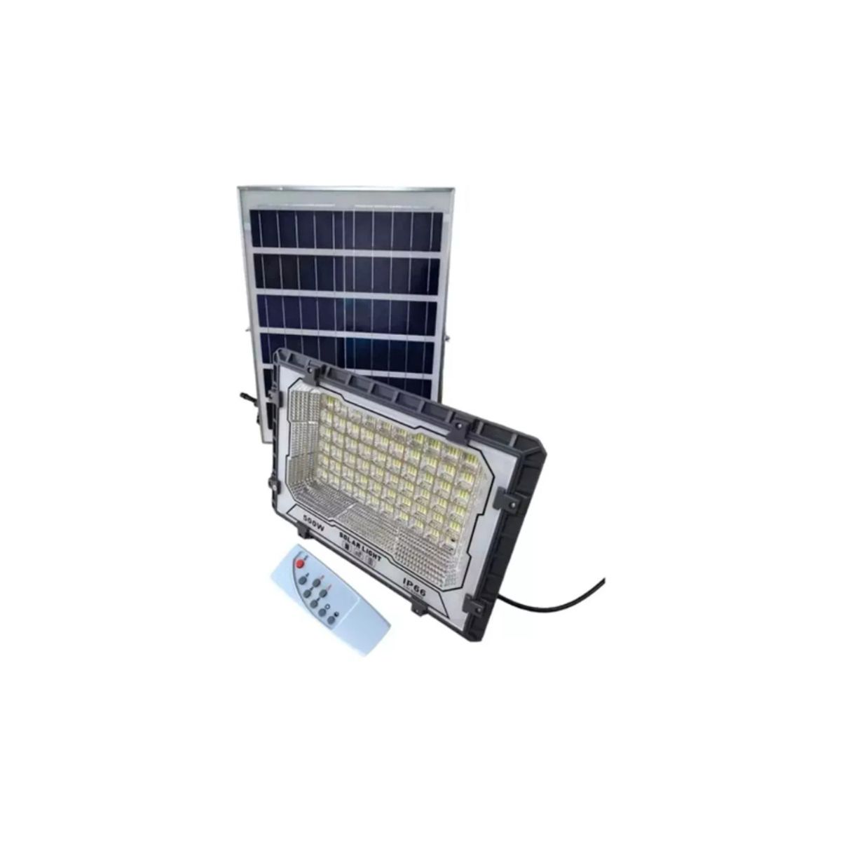 GENERICO - Lampara Led Solar Recargable  Lh-82 100W panel led