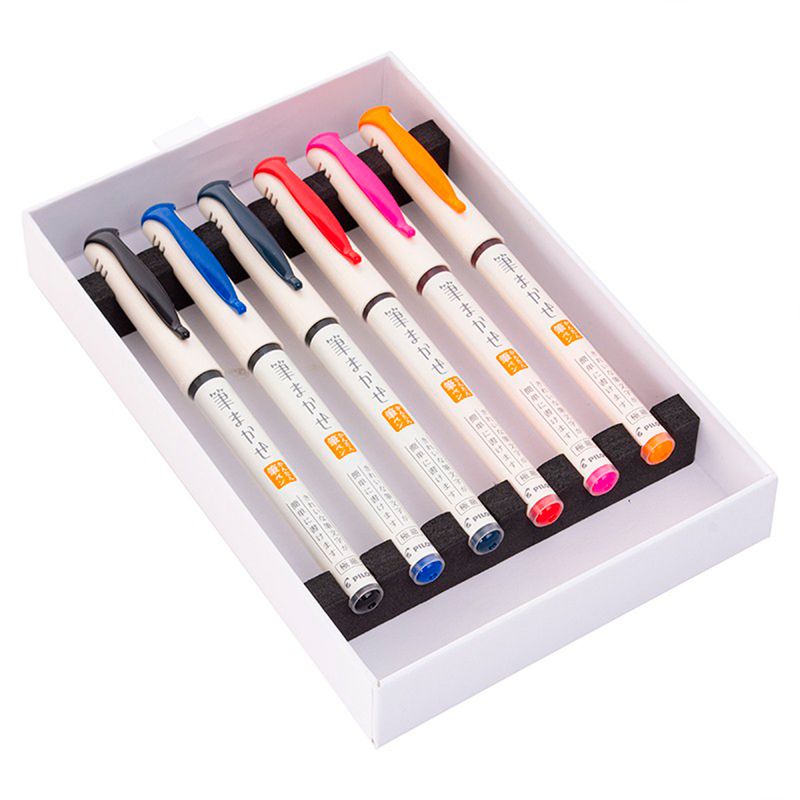 PILOT - Set Brush Pen Fude Makase Extra Fino 6 un - Pilot