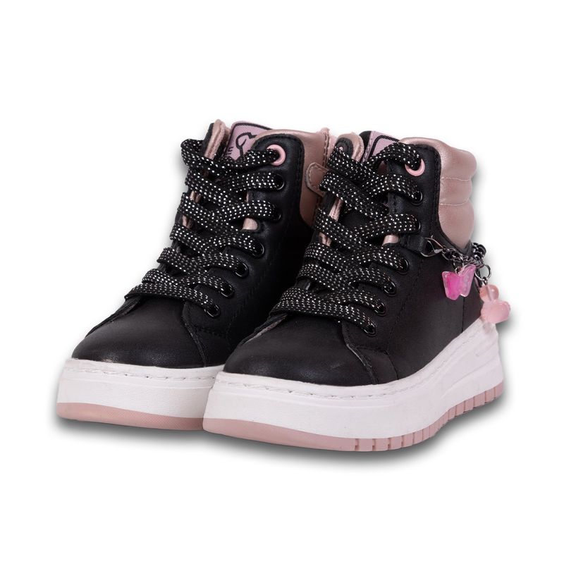PILLIN - Zapatillas NiñaPZB508-25NEG - Negro