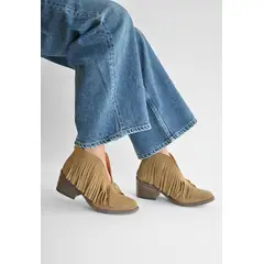 GIANI DAFIRENZE - Botin Mujer De Cuero Jane C2 Taupe