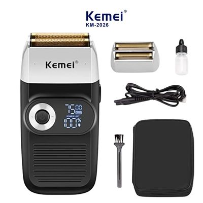 Imagen 2 del producto Máquina Afeitadora KM-2026 - Diseño Compacto Recargable