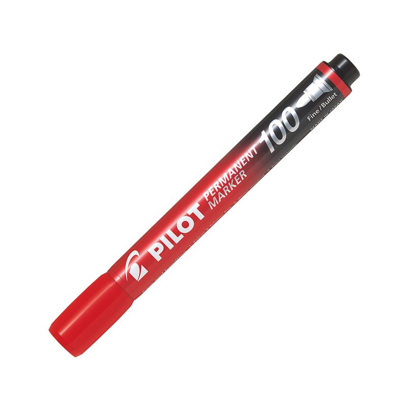 PILOT - Marcador Permanente SCA100 Fino Rojo - Pilot