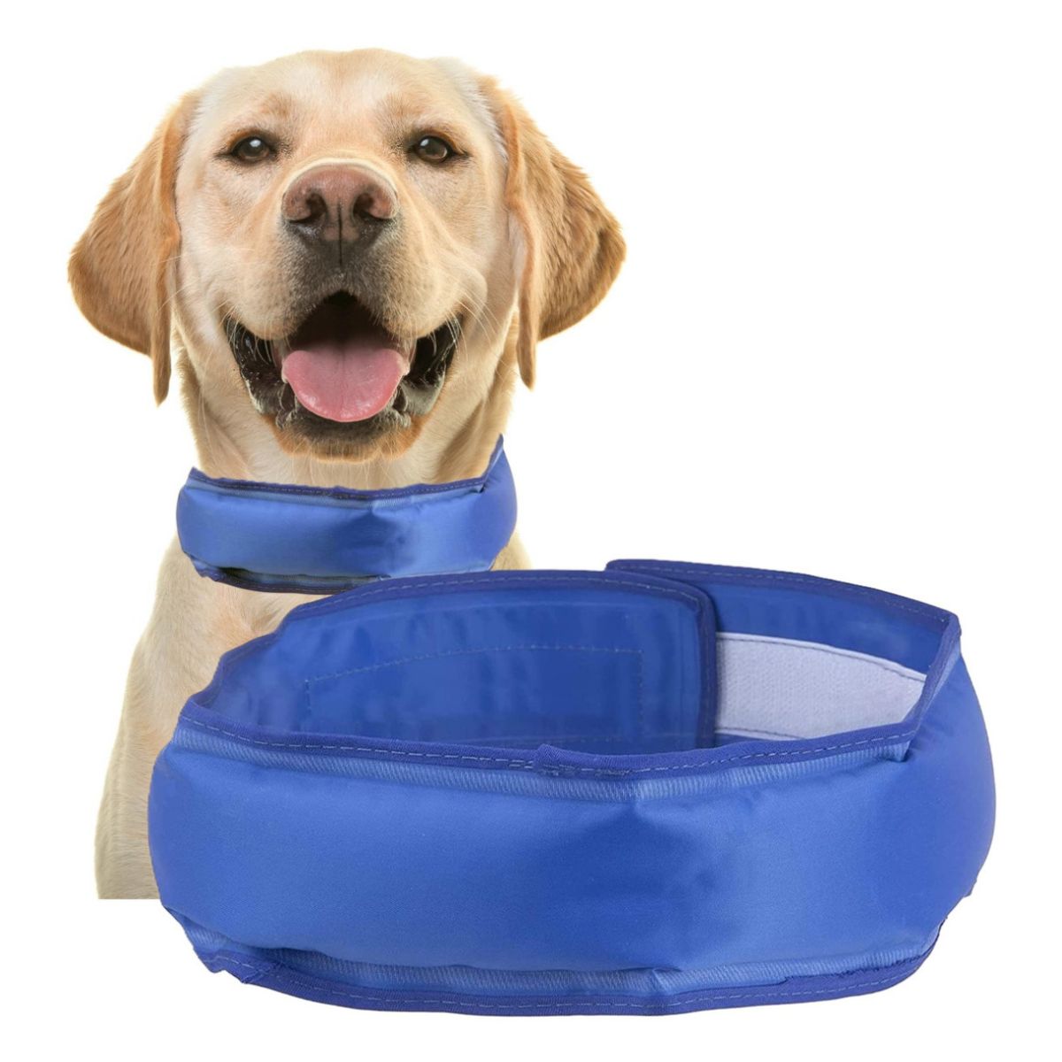GENERICO - Collar De Gel Frio Refrescante Para Mascotas Perros 40cm
