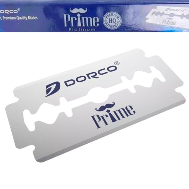 DORCO - 100 Hojas Dobles Filos Dorco Prime Para Navaja / Navajín