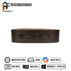 HP - Computador T740 Thin-Client Ryzen V1756B - 16GB - 256GB Win11-Office365 Rea