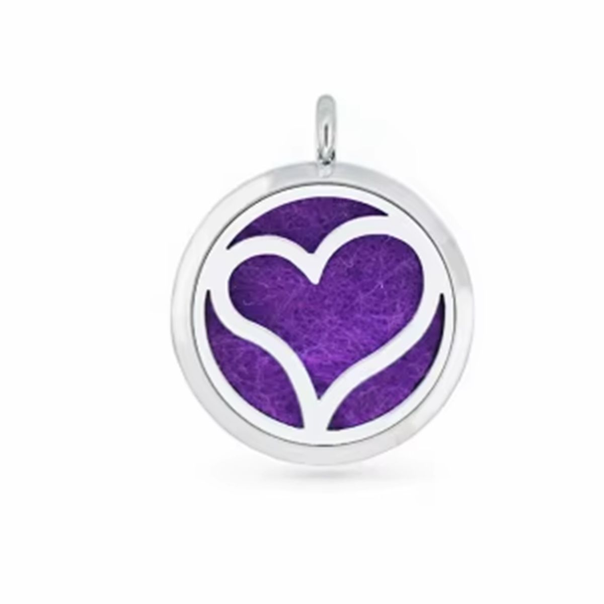 GENERICO - Medallón difusor de aromaterapia diseño corazón